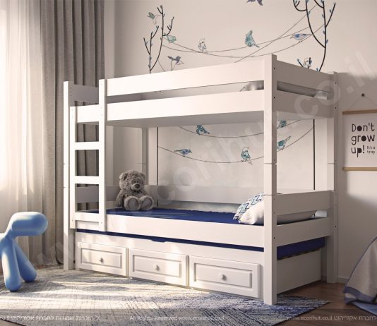 מיטות קומותיים מעץ מלא - איך קונים מיטה לילדים שלנו