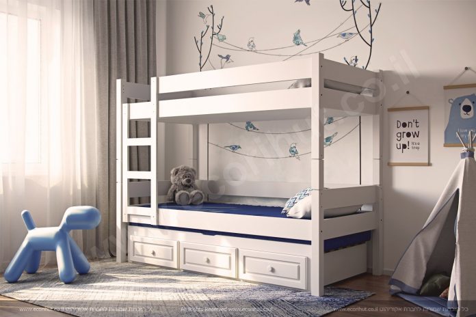 מיטות קומותיים מעץ מלא - איך קונים מיטה לילדים שלנו