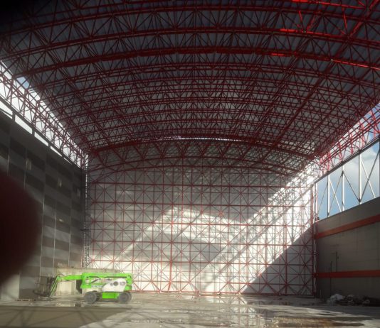 רצפת בטון מוחלק